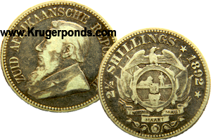 1892 ZAR 2½ Shilling