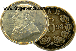 1893 ZAR Sixpence