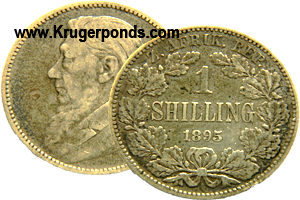 1892 ZAR One Shilling Silver