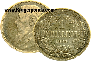 1892 ZAR One Shilling Silver