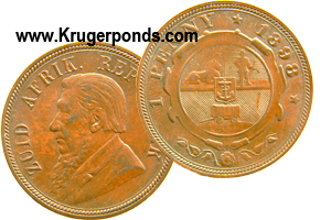 1898 ZAR One Penny
