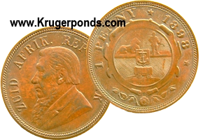 1898 ZAR One Penny
